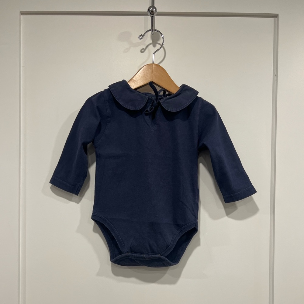 Baby Gap long sleeve, collared, diaper shirt